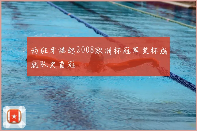 西班牙捧起2008欧洲杯冠军奖杯成就队史首冠