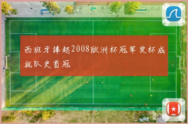 西班牙捧起2008欧洲杯冠军奖杯成就队史首冠
